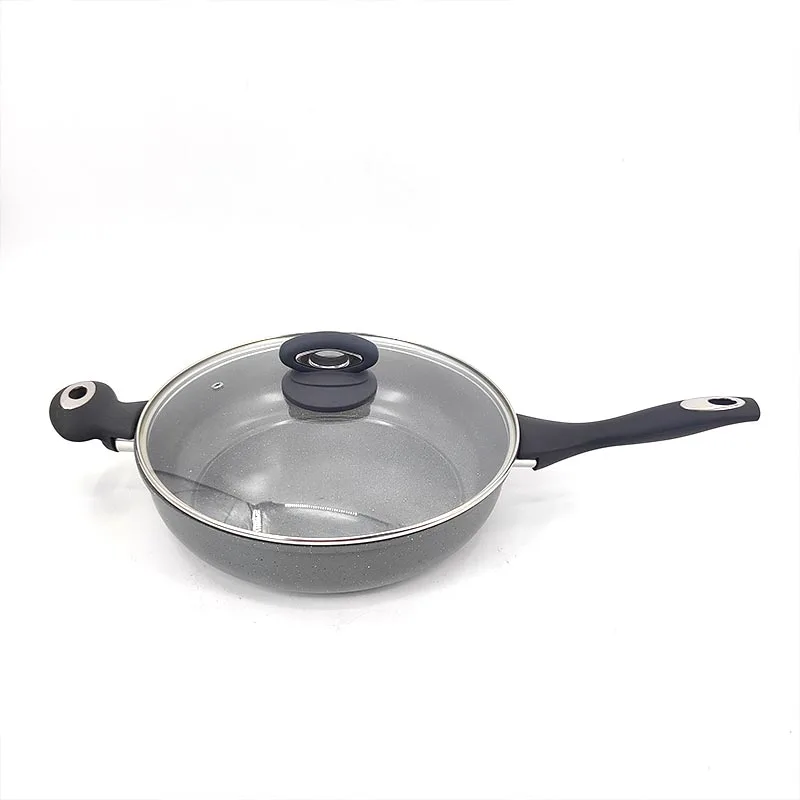 Cast Iron Non-stick Wok Pan